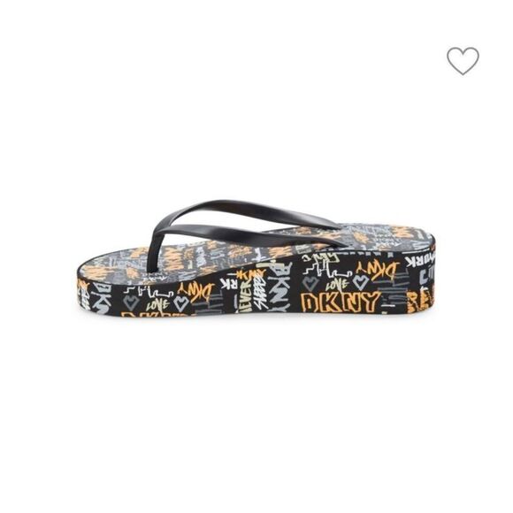 Jordan Grafitti Platform Flip Flops Size 9 - Picture 5 of 10